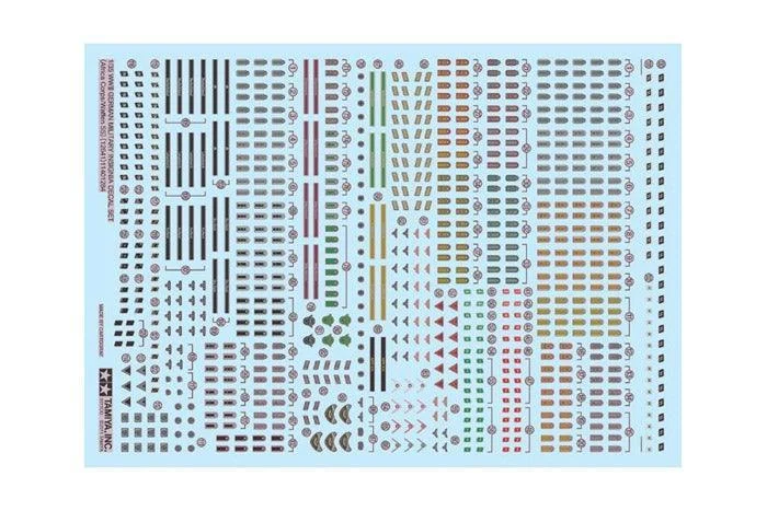1/35 Tamiya WWII German Insignia Decal Set Vol.2 - 12641