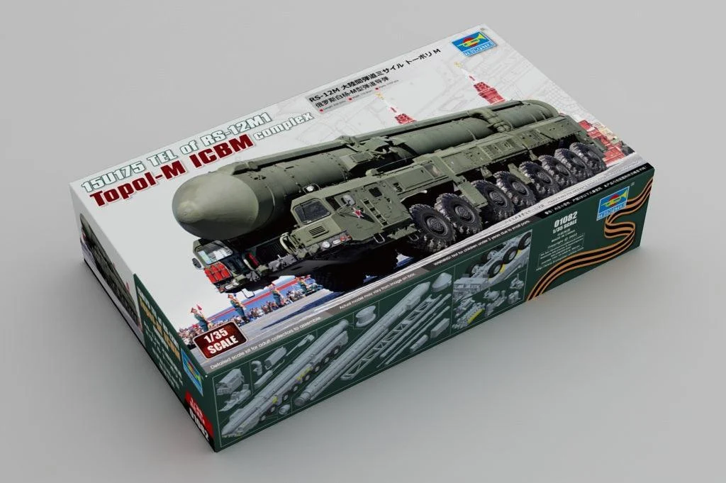 1/35 Trumpeter 15U175 TEL of RS-12M1 Topol-M ICBM complex 01082