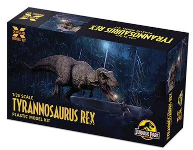 1/35 X-Plus Jurassic Park T-Rex Plastic Model Kit (New Box)
