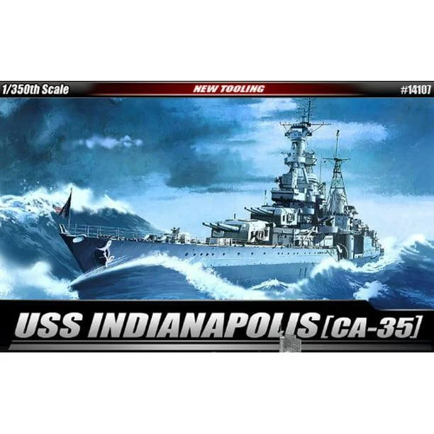 1/350 Academy USS Indianapolis CA-35 14107