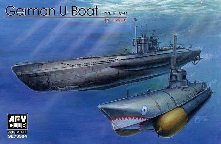 1/350 AFV German U-Boat Type VII C41 SE73504