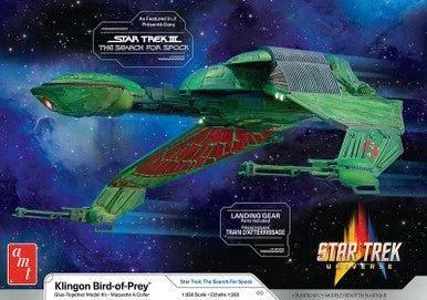 1/350 AMT Star Trek Klingon Bird of Prey Plastic Model Kit