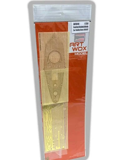 1/350 Artwox French Navy Strasbourg Battleship Wood Deck