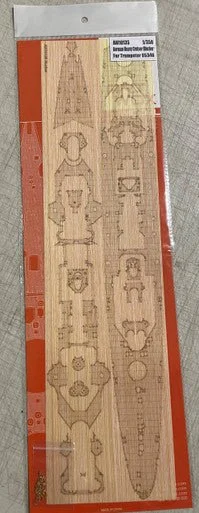 1/350 Artwox German Heavy Cruiser Blucher Wood Deck