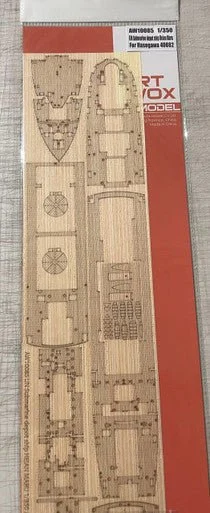 1/350 Artwox IJN Submarine depot ship Heian Maru Wood Deck