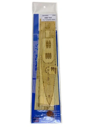 1/350 Bluewox HMS York Wood Deck - Artwox