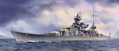 1/350 Dragon Scharnhorst German Battleship 1941 Plastic Model Kit
