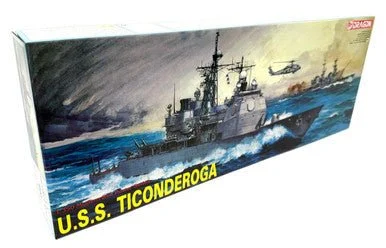 1/350 Dragon USS Ticonderoga CG-47 Plastic Model Kit
