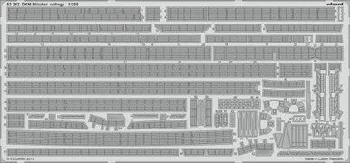 1/350 Eduard DKM Blucher Railings for TRP
