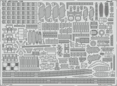 1/350 Eduard HMS Colombo for Trumpeter