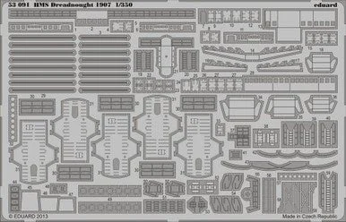 1/350 Eduard HMS Dreadnought 1907 for TRP