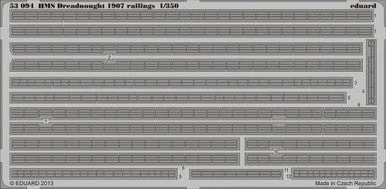 1/350 Eduard HMS Dreadnought Railings 1907 for TRP