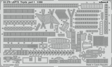 1/350 Eduard Tirpitz Part 1 for TRP