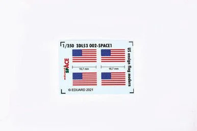 1/350 Eduard US ensign flag modern Space