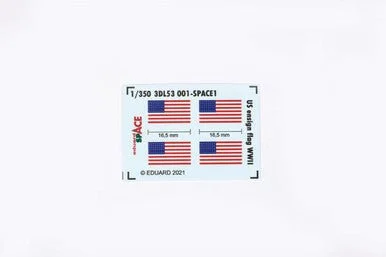 1/350 Eduard US ensign flag WWII Space