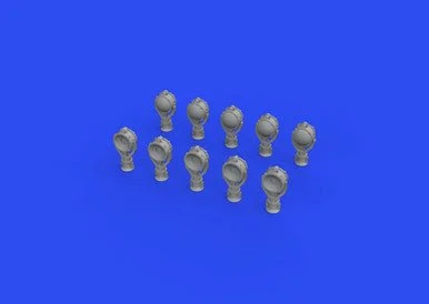 1/350 Eduard USN Searchlights 24 inch (Resin)