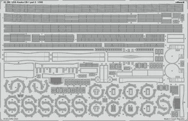 1/350 Eduard USS Alaska CB-1 Part 2 for Hobby Boss