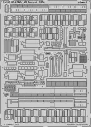 1/350 Eduard USS DDG-1000 Zumwalt for Snowman Models / Takom
