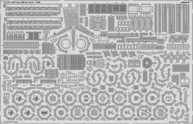 1/350 Eduard USS Iowa BB-61 part 2 Photo etched set