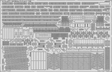 1/350 Eduard USS Midway CV-41 part 2 Photo Etch set for TRUMPETER