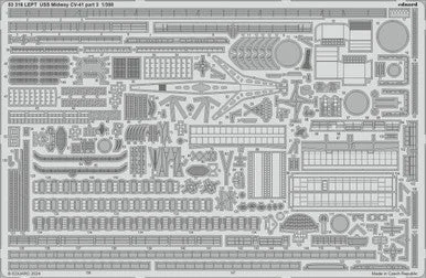 1/350 Eduard USS Midway CV-41 part 3 Photo Etch set for TRUMPETER