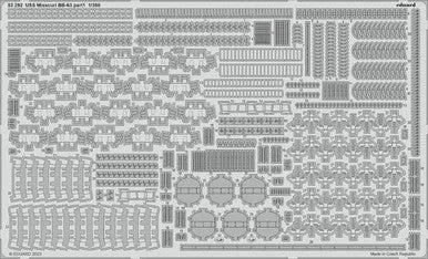 1/350 Eduard USS Missouri BB-63 for Hobby Boss