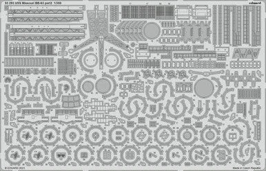 1/350 Eduard USS Missouri BB-63 Part 2 for Hobby Boss