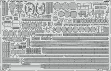 1/350 Eduard USS Missouri BB-63 Part 3 for Hobby Boss