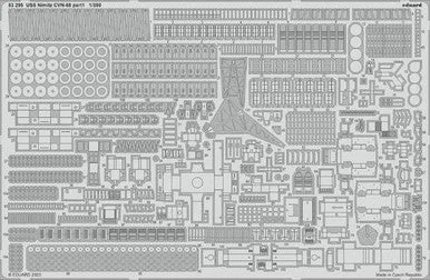 1/350 Eduard USS Nimitz CVN-68 Part 1 for Trumpeter