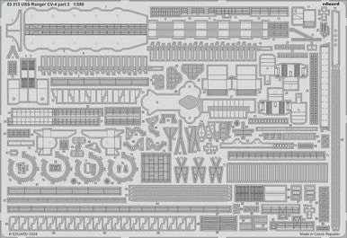 1/350 Eduard USS Ranger CV-4 part 3 photo etch for TRUMPETER