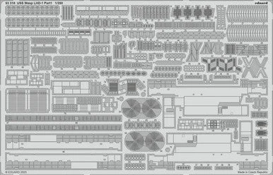 1/350 Eduard USS Wasp LHD-1 part 1 Photo Etch for TRUMPETER