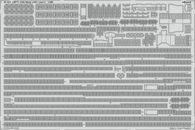 1/350 Eduard USS Wasp LHD-1 part 4 Photo etched set for TRUMPETER kit