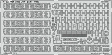 1/350 Eduard USS Wasp LHD-1 part 5 Photo etched set for TRUMPETER kit