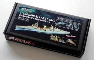 1/350 Flyhawk Photo Etch HMS Belfast 1942 Photo Etch Set - Flyhawk Models