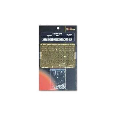1/350 Flyhawk Photo Etch WW II 20MM Single Oerlikon MG (Resign parts 30) - Flyhawk Models