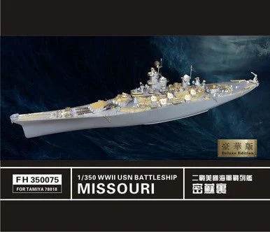 1/350 Flyhawk Super Deluxe Detail Set WWII USN Battleship Missouri - Flyhawk Models