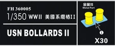 1/350 Flyhawk USN Bollards Set 2 - Flyhawk Models