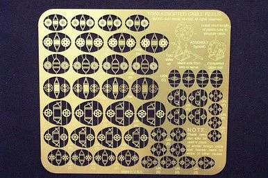 1/350 Gold Medal ASSORTED CABLE REELS (USN IJN RN & KM styles) - Gold Medal Models