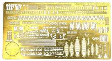 1/350 Gold Medal Models HMS HOOD - Extra Details Photo Etch