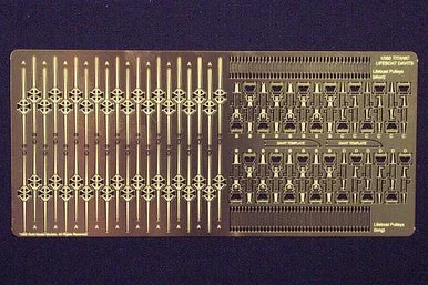 1/350 Gold Medal TITANIC LIFEBOAT DAVITS (Set of 20 plus spare parts) - Gold Medal Models