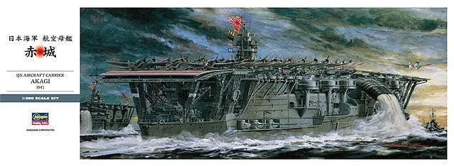 1/350 Hasegawa IJN Aircraft Carrier Akagi 1941 - 40025