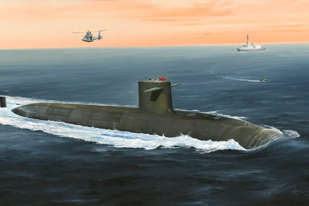 1/350 Hobby Boss French Navy Le Triomphant SSBN 83519