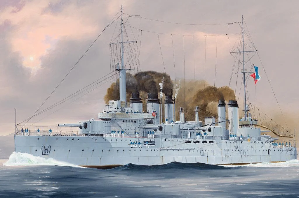 1/350 Hobby Boss French Navy Pre-Dreadnought Battleship Danton 86503