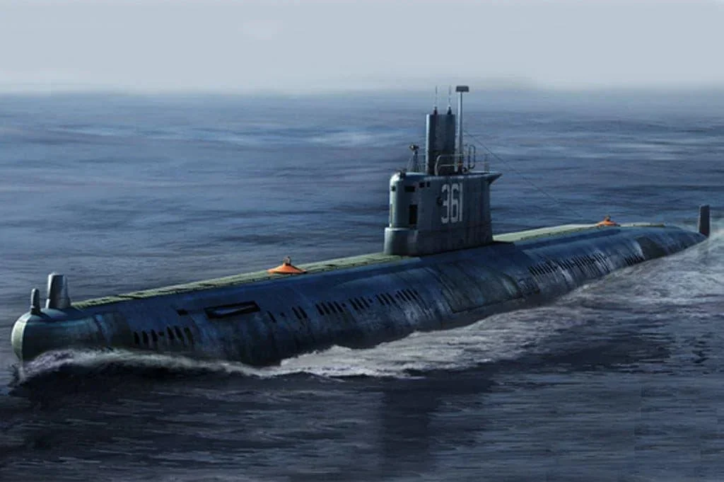 1/350 Hobby Boss PLAN Type 035 Ming Class Submarine 83517
