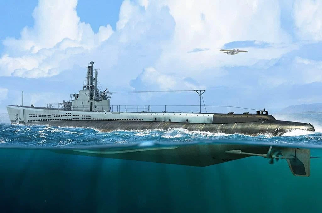 1/350 Hobby Boss USS GATO SS-212 1944 - 83524