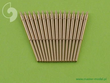 1/350 Master Model British 525in (133mm) QF Mark I barrels (16pcs)
