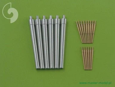 1/350 Master Model HMS Repulse armament - 15in (6pcs) 4in QF (6pcs) 4in BL (9pcs) barrels