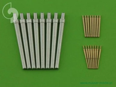 1/350 Master Model HMS Warspite armament - 15in (8pcs) 6in (8pcs) 4in (8pcs) barrels