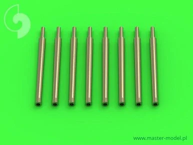 1/350 Master Model IJN 127cm/50 (5in) 3rd Year Type barrels - for turrets with blastbags (8pcs) - most IJN destroyers built 1930-1945