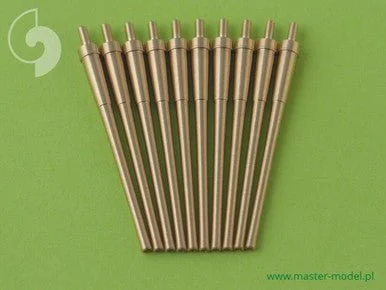 1/350 Master Model IJN 20cm/50 (8") 3rd Year Type No. 2 barrels - for turrets without blastbags (10pcs)